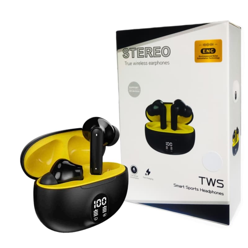 Stereo True Wireless Earphones – Compact & High Bass Sound