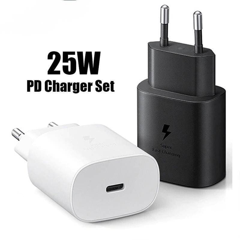 Samsung 25W EU Pin Original PD Adapter USB-C