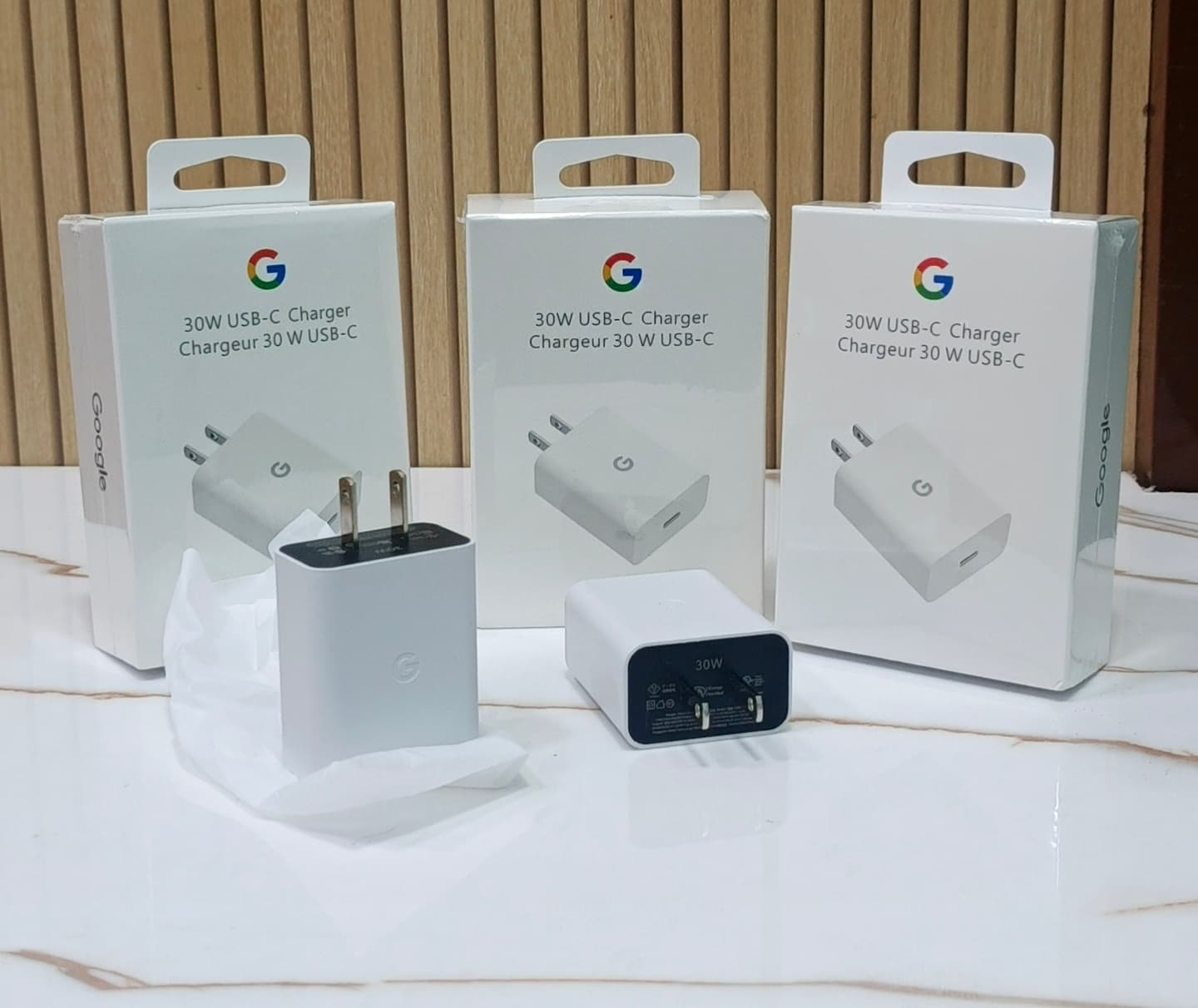 Google 30W USB-C Power Adapter (US Plug)